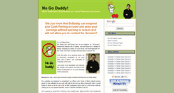 Desktop Screenshot of nogodaddy.fatherdave.org